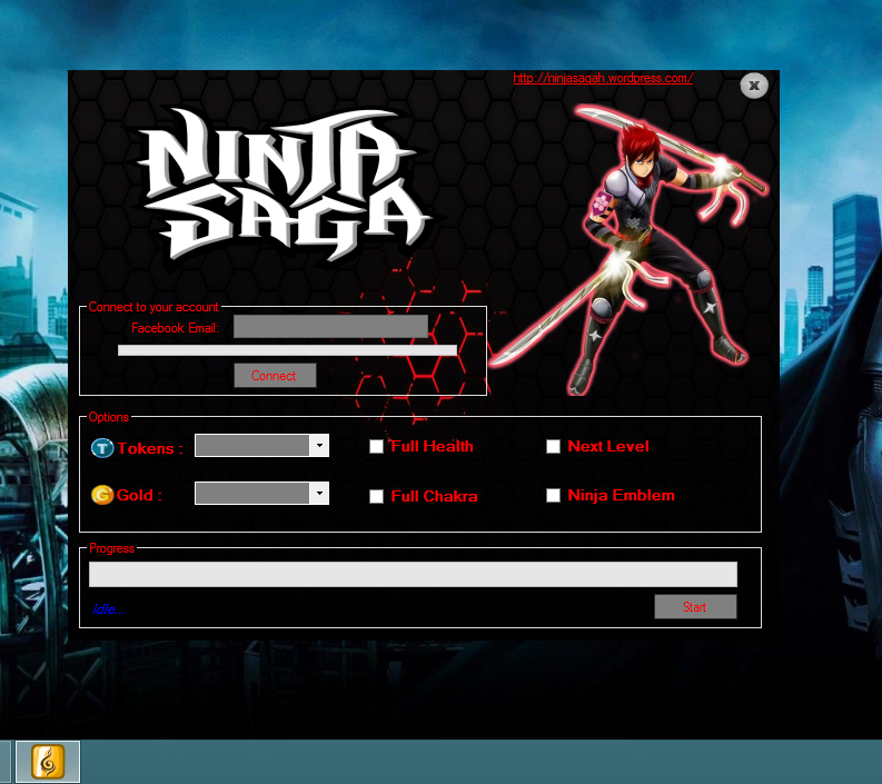 ninja saga prekybos sistema